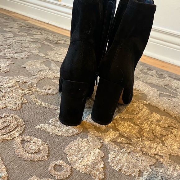 Aldo black suede boots. - Picture 2 of 3